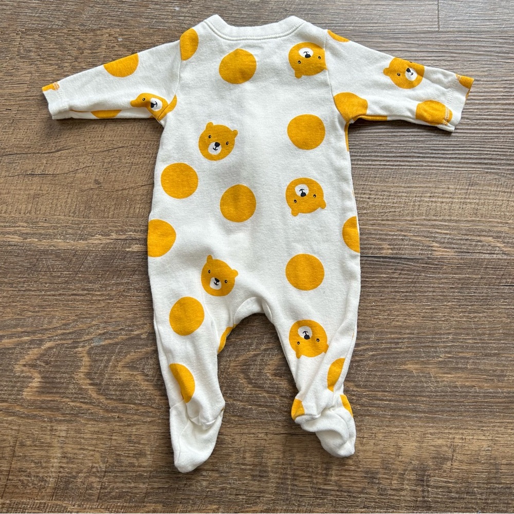 Old Navy Footie Pajamas Zipper Lot Newborn Up to 7 lbs Gender Neutral Unisex Boy - Picture 9 of 11